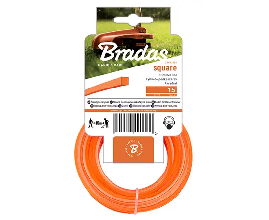 Trimmer line Bradas ZTK1615K 1.6 mm 15 m Trimmer line Bradas ZTK1615K 1.6 mm 15 m