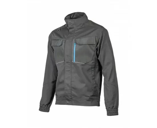 Work jacket gray Hogert HT5K814 L