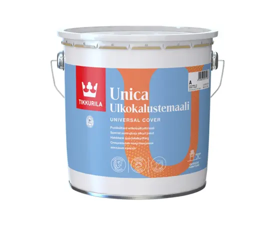 Краска эмаль Tikkurila Unica 0,9 л полуглянцевая