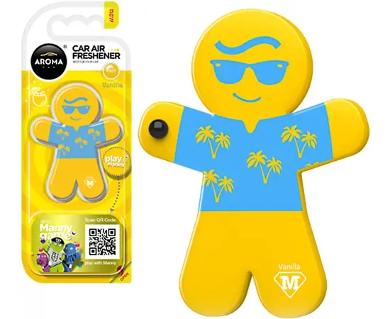 Ароматизатор Aroma Car Manny Vanilla Ароматизатор Aroma Car Manny Vanilla