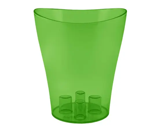 პლასტმასის გამჭვირვალე ქოთანი ორქიდეებისთვის Aleana ნიკა 13x15,5 მწვანე პლასტმასის გამჭვირვალე ქოთანი ორქიდეებისთვის Aleana ნიკა 13x15,5 მწვანე