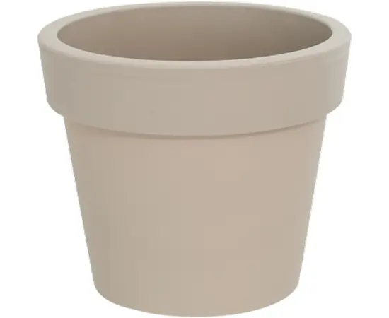 პლასტმასის ქოთანი Aleana Gamma 26x22სმ კაკაო 7 L პლასტმასის ქოთანი Aleana Gamma 26x22სმ კაკაო 7 L