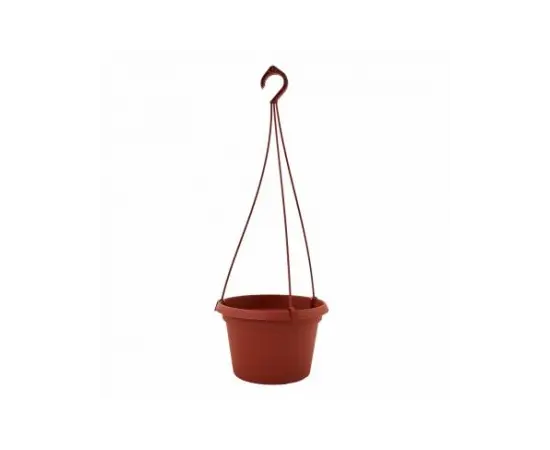 Flowerpot with hanger Aleana Gloria 20x13cm terracota