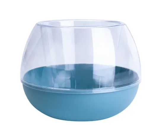 ქოთანი პლასტმასის Aleana Sfera d14 გამჭვირვალე ცისფერი ქოთანი პლასტმასის Aleana Sfera d14 გამჭვირვალე ცისფერი