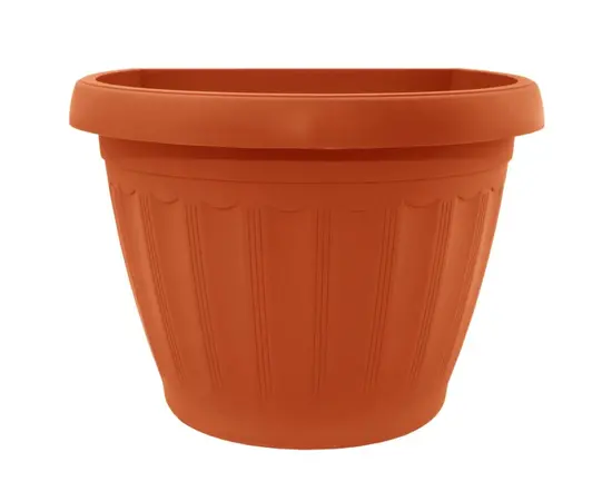 პლასტმასის ქოთანი კედლის Aleana ტერრა 22х16 ტერაკოტი პლასტმასის ქოთანი კედლის Aleana ტერრა 22х16 ტერაკოტი