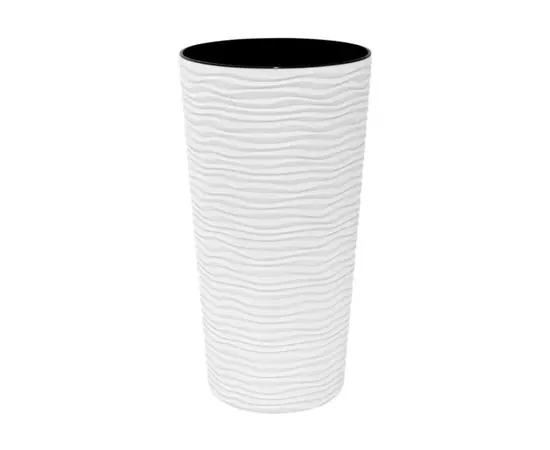 ქოთანი პლასტიკური Aleana Fiujne 21 ლ თეთრი ვარდი ქოთანი პლასტიკური Aleana Fiujne 21 ლ თეთრი ვარდი