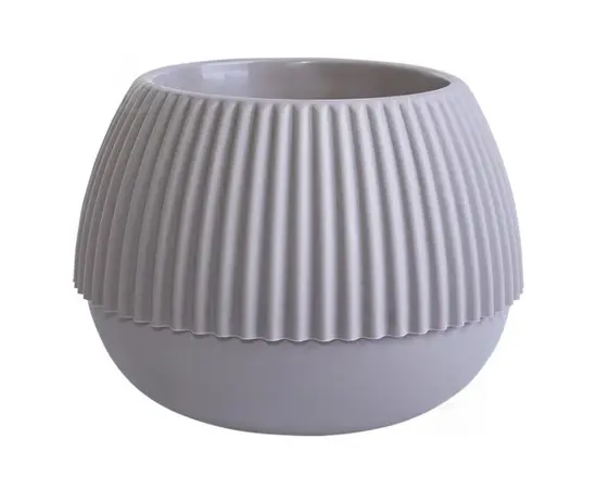 ქოთანი პლასტმასის Aleana Boho d21 კაკაო ქოთანი პლასტმასის Aleana Boho d21 კაკაო