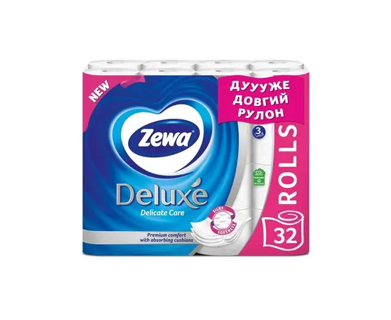 Toilet paper Zewa Deluxe 32pcs