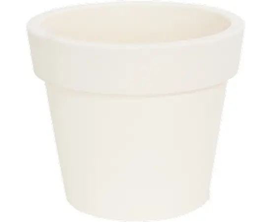 პლასტმასის ქოთანი Aleana Gamma 32x27სმ თეთრი ვარდი 12 L პლასტმასის ქოთანი Aleana Gamma 32x27სმ თეთრი ვარდი 12 L