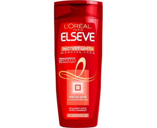 შამპუნი შეღებილი თმისთვის Elseve 250 მლ