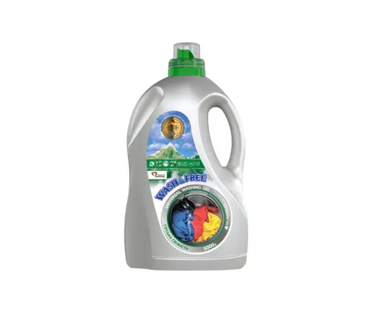 Средство стиральное жидкое универс горная прохлада WASH & FREE 2221 5000гр