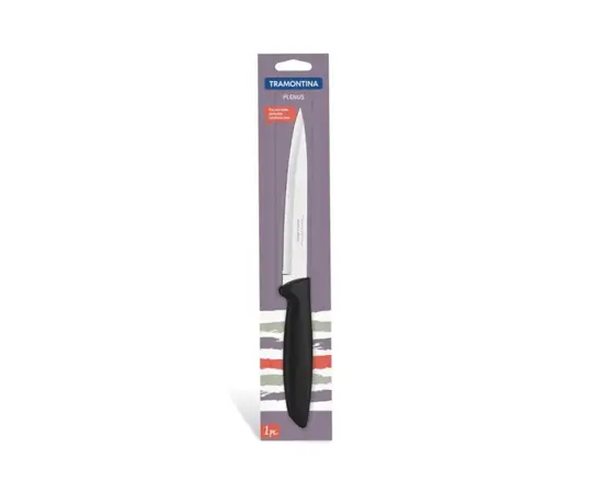 Kitchen knife TRAMONTINA PLENUS 15474 15cm black Kitchen knife TRAMONTINA PLENUS 15474 15cm black