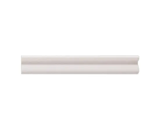 Extruded ceiling plinth Solid C11/25 white 25x21x2000 mm