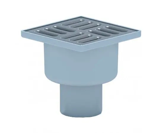 Stainless steel lattice drain ANI PLAST 50 10x10 TA5202EU