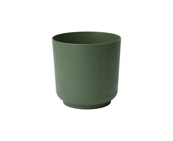 ქოთანი ყვავავილის FORM PLASTIC Satina Eco 15 მალახიტის მწვანე (4381-079)