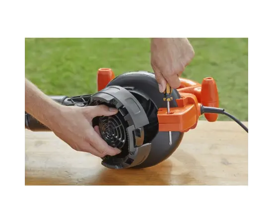 მტვერსასრუტი ბაღის Black+Decker BEBLV260-QS 2600W მტვერსასრუტი ბაღის Black+Decker BEBLV260-QS 2600W
