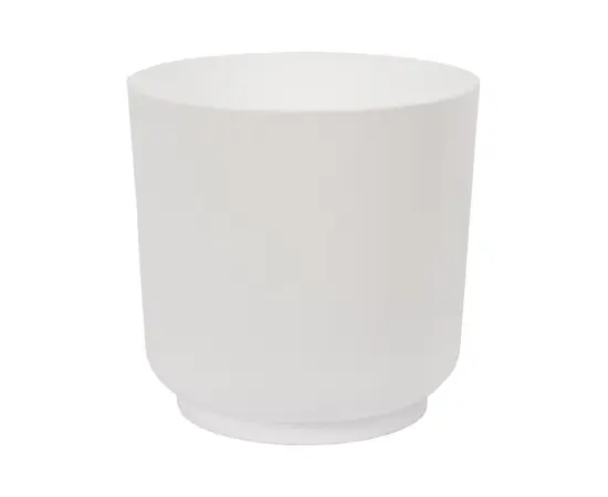 Plastic flower pot FORM PLASTIC Satina 4220-011 Ø20 white