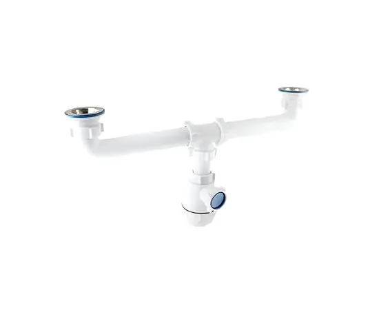 Siphon for kitchen sink small ANI PLAST A3000EU double Ani Grot Siphon for kitchen sink small ANI PLAST A3000EU double Ani Grot