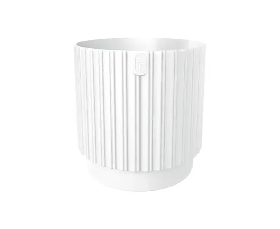 ქოთანი ყვავილის FORM PLASTIC Mika Cyli Petit Eco Recycled 14 white ქოთანი ყვავილის FORM PLASTIC Mika Cyli Petit Eco Recycled 14 white