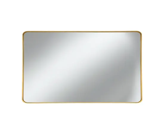 სარკე ლითონის ჩარჩოთი PRA-17-0/m-2 100 x 80 სმ Gold