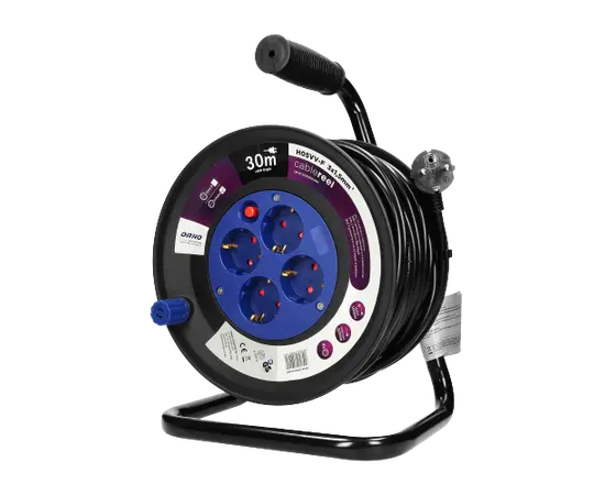 Reel ORNO 4 30m 3 1.50mm² Schuko