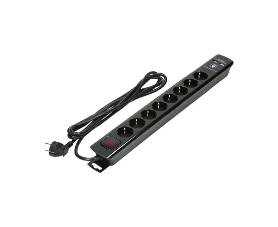 Фильтр сетевой ORNO 8хЗм 3х1,5мм² 2 USB черный Фильтр сетевой ORNO 8хЗм 3х1,5мм² 2 USB черный