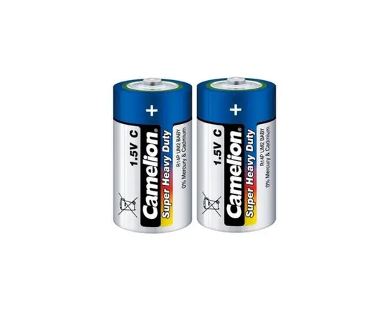 Батарейка Camelion Super Heavy Duty C солевая 2 шт