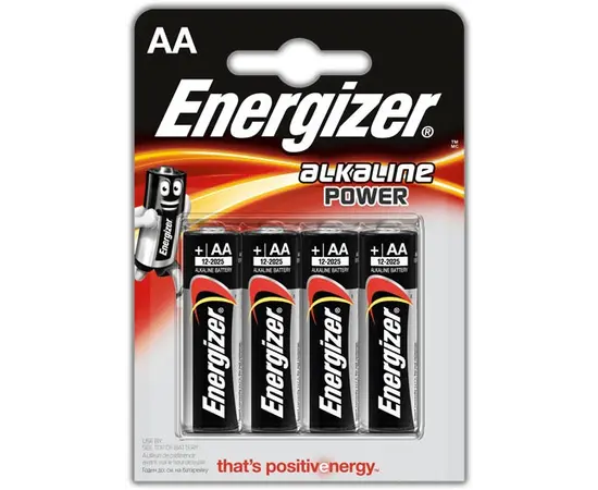 Батарейка Energizer AA Alkaline Power 4 шт Батарейка Energizer AA Alkaline Power 4 шт