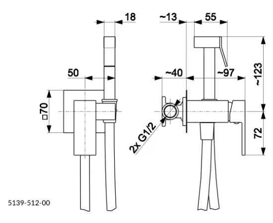ბიდეს კომპლექტი ჩასაშენებელი KFA Logon შავი ბიდეს კომპლექტი ჩასაშენებელი KFA Logon შავი