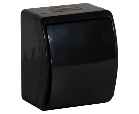 Выключатель ORNO AQUATIC 1 IP44 черный Выключатель ORNO AQUATIC 1 IP44 черный