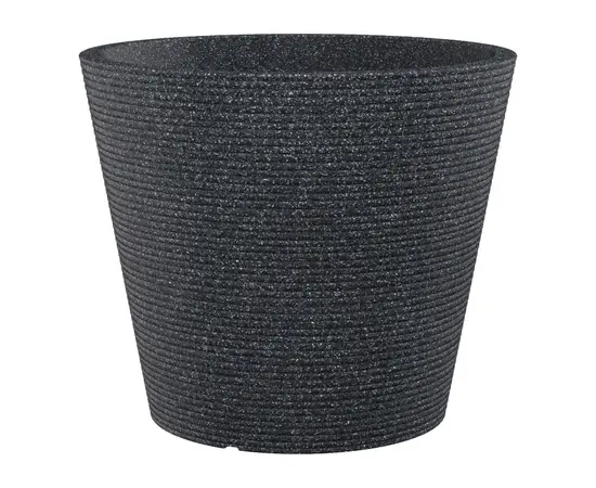Горшок пластиковы для цветов Scheurich 242/30 Black granite Горшок пластиковы для цветов Scheurich 242/30 Black granite