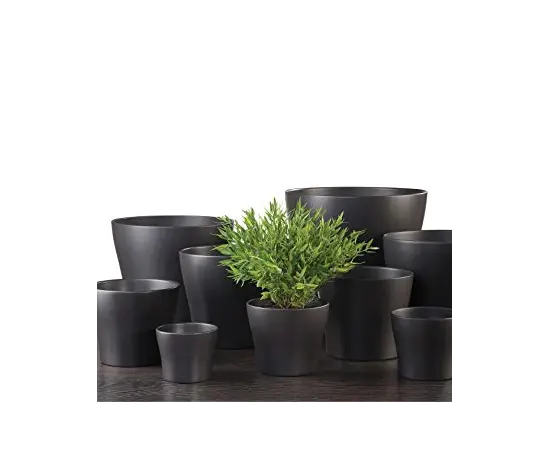 კერამიკული ქოთანი ყვავილებისთვის Scheurich 808/21 COVER-POT ANTHRAZIT კერამიკული ქოთანი ყვავილებისთვის Scheurich 808/21 COVER-POT ANTHRAZIT