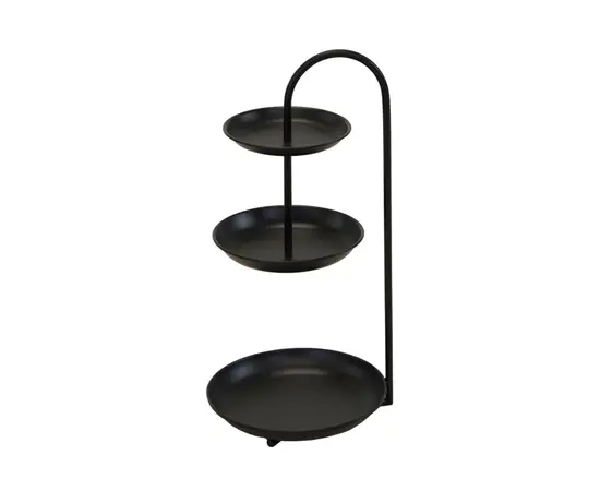 ქოთნის სადგამი Eton Bow Stand 3 Black D24H52 ქოთნის სადგამი Eton Bow Stand 3 Black D24H52