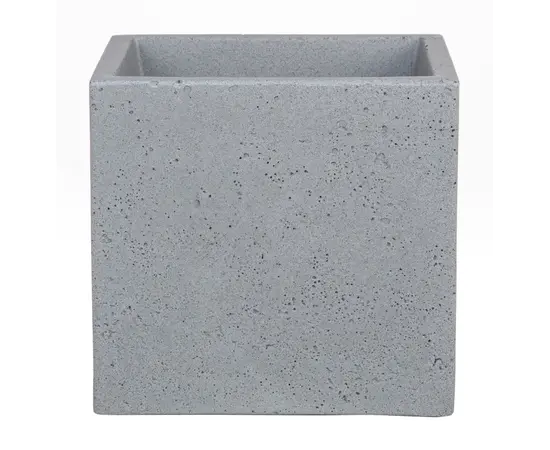 Горшок цветочный пластиковый Scheurich STONY GREY 40/240 C-CUBE Горшок цветочный пластиковый Scheurich STONY GREY 40/240 C-CUBE