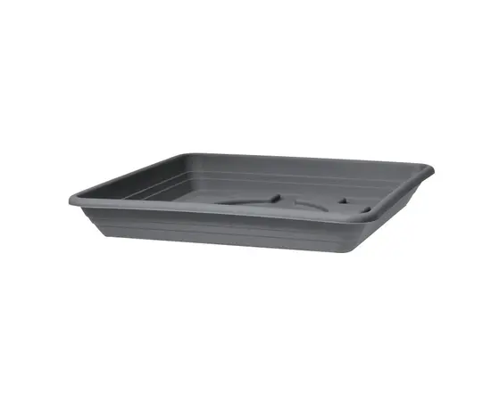 ქოთნის სადგამი პლასტმასი Scheurich METALLIC GREY 25/327 UNTERSETZER ქოთნის სადგამი პლასტმასი Scheurich METALLIC GREY 25/327 UNTERSETZER