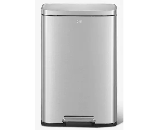 ურნა ლითონის  ვერცხლისფერი Ekoflora 50ლ