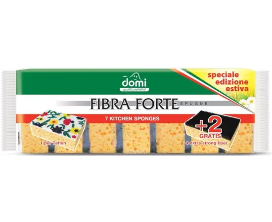 Kitchen sponges DOMI 2865 5+2 pc