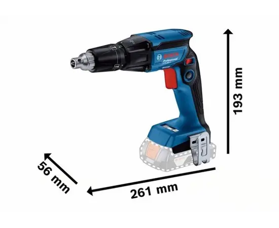Шуруповерт аккумуляторный для гипсокартона Bosch GTB 185-LI + GMA55 (06019K7022) Шуруповерт аккумуляторный для гипсокартона Bosch GTB 185-LI + GMA55 (06019K7022)