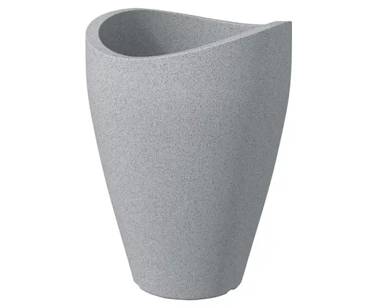 Горшок пластиковый Scheurich STONY GREY 54/254 HOCHGEFAESS Горшок пластиковый Scheurich STONY GREY 54/254 HOCHGEFAESS