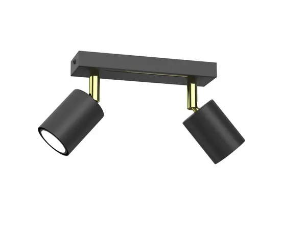 სპოტი Luminex Striper 2 GU10 ლითონი შავი ოქროსფერი 4514 სპოტი Luminex Striper 2 GU10 ლითონი შავი ოქროსფერი 4514