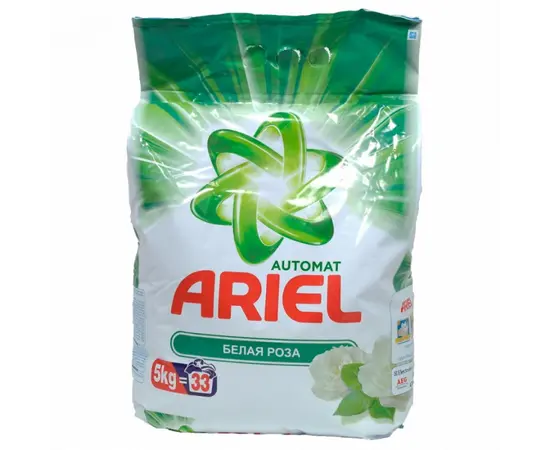 Washing powder Ariel automat white Rose 5 kg Washing powder Ariel automat white Rose 5 kg