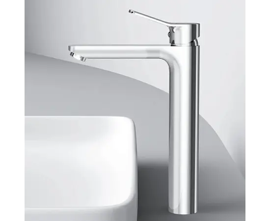 ხელსაბანის შემრევი მაღალი AM.PM F85A92000 Chrome ხელსაბანის შემრევი მაღალი AM.PM F85A92000 Chrome