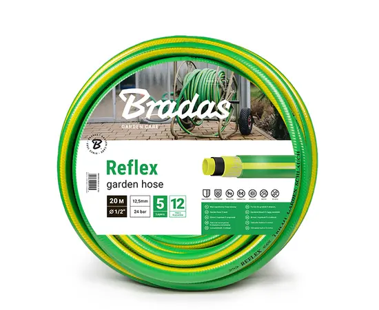 შლანგი მოსარწყავი BRADAS REFLEX 3/4" 25 მ WFR3/425 შლანგი მოსარწყავი BRADAS REFLEX 3/4" 25 მ WFR3/425