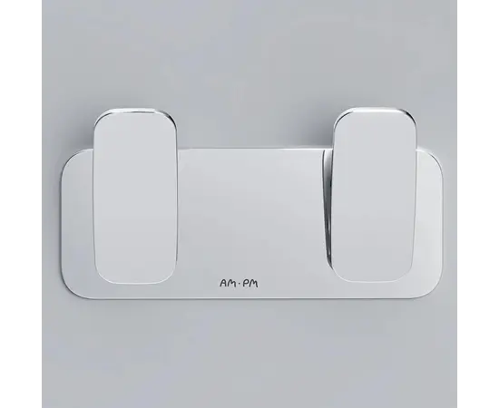 ორმაგი კაუჭი პირსახოცისათვის AM.PM Inspire V2.0 Chrome A50A35600 ორმაგი კაუჭი პირსახოცისათვის AM.PM Inspire V2.0 Chrome A50A35600