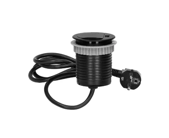 Удлинитель настольный ORNO 1х1,9м USB Schuko 1373/B Удлинитель настольный ORNO 1х1,9м USB Schuko 1373/B