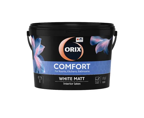 ინტერიერის საღებავი Orix Comfort 3.5 კგ