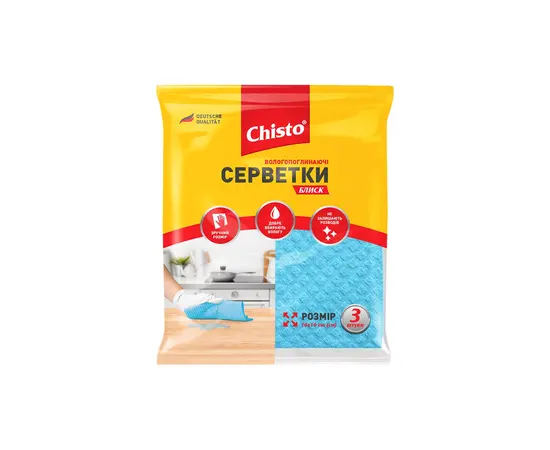 ტილო მაგიდის Chisto SHINE 3 ც ტილო მაგიდის Chisto SHINE 3 ც