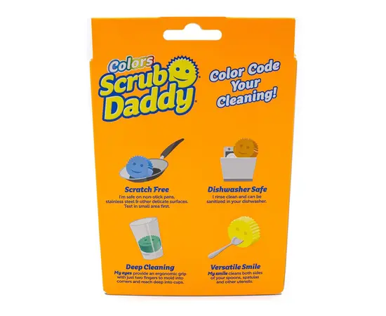 ღრუბელი Scrub Daddy Colors