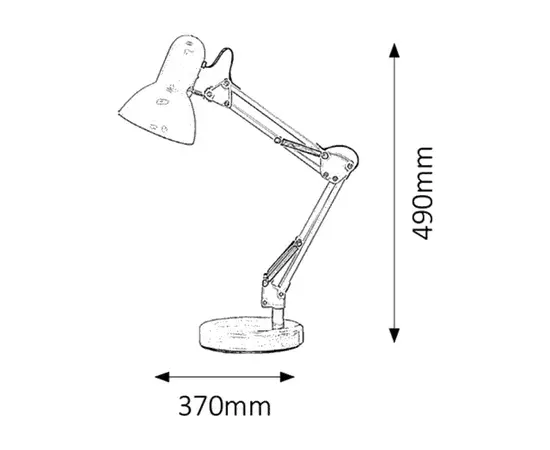 სანათი მაგიდის Rabalux Samson 4213 E27 1X MAX 60W სანათი მაგიდის Rabalux Samson 4213 E27 1X MAX 60W
