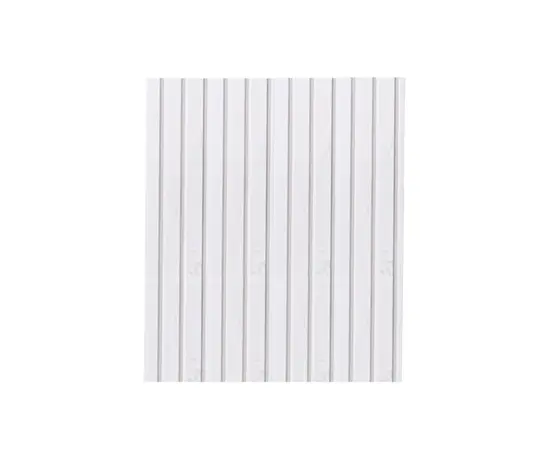 Настенная панель MDF Super Profil 12117 2800x117x12 мм 0.3276 м²  белый цемент
